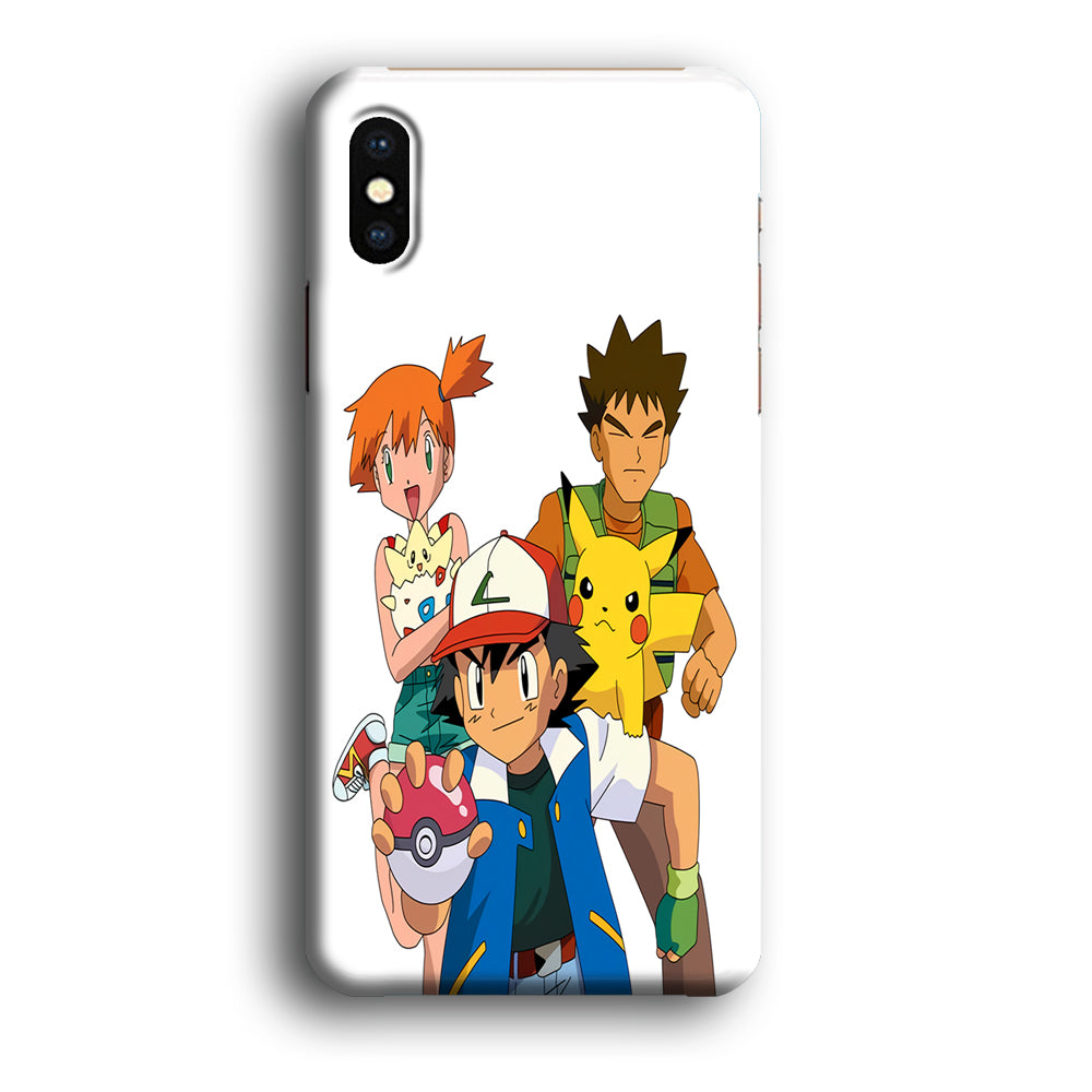 Pokemon Ash Ketchum Team iPhone XS Case