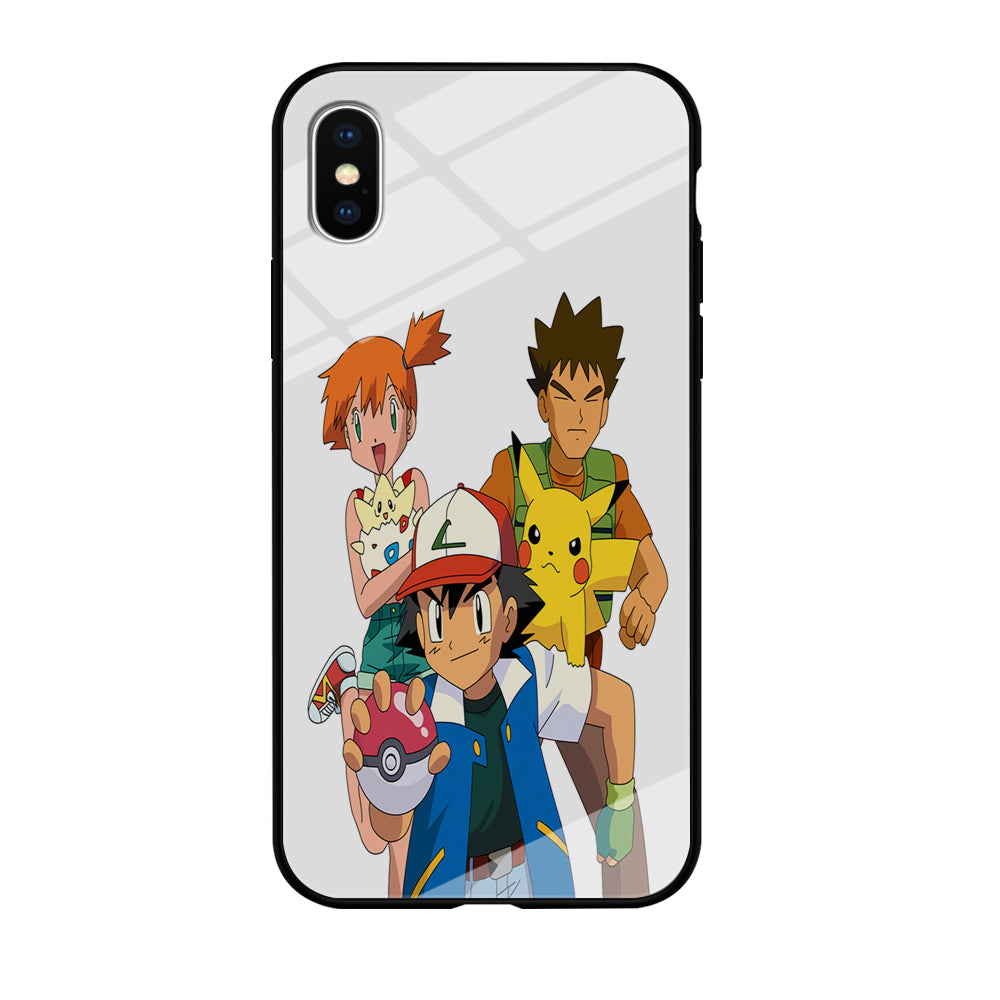 Pokemon Ash Ketchum Team iPhone XS Case