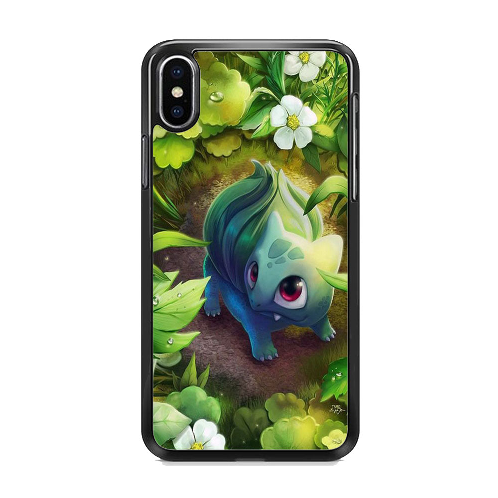Pokemon Bulbasaur Beattle Style iPhone Xs Case