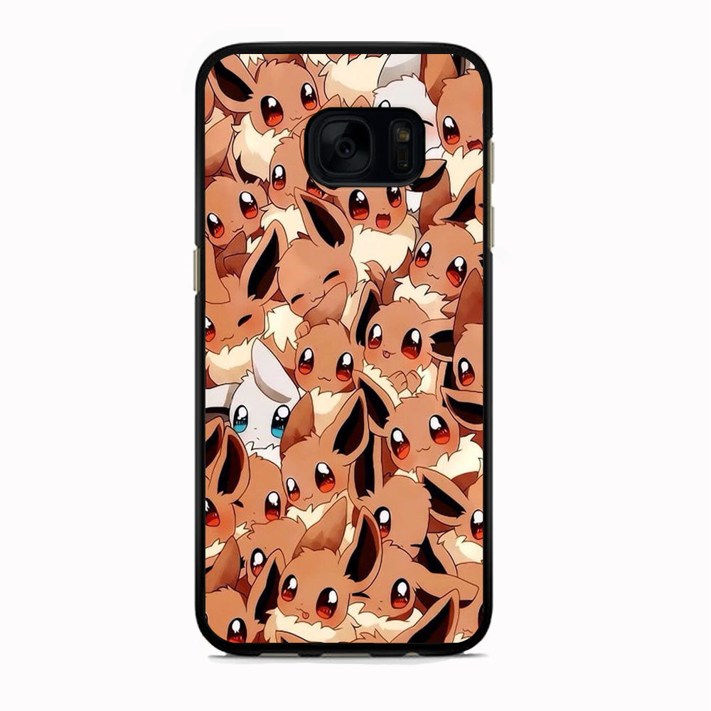 Pokemon Eevee Wallpaper Samsung Galaxy S7 Edge Case