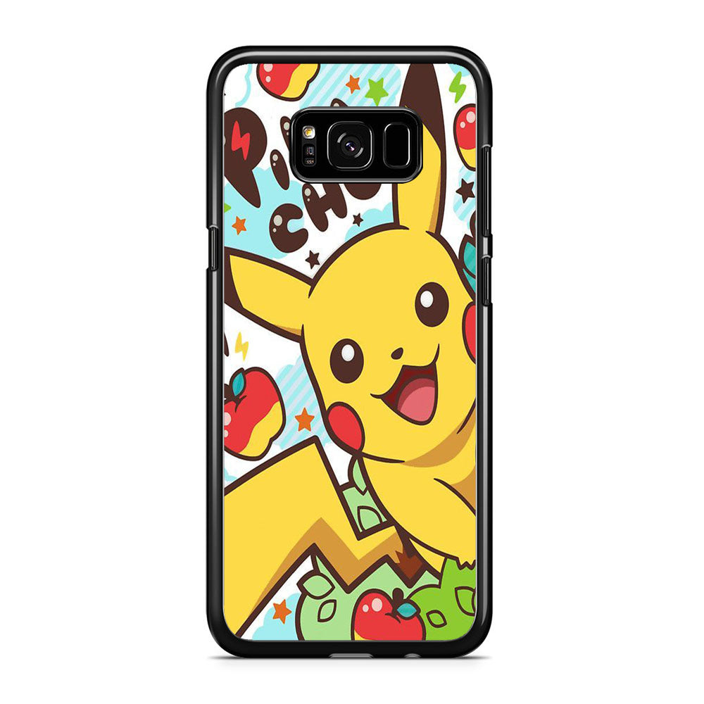 Pokemon Pikachu Art Samsung Galaxy S8 Case