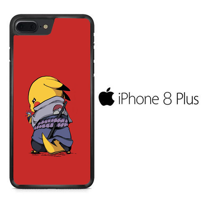 Pokemon Pikachu Uchiha iPhone 8 Plus Case