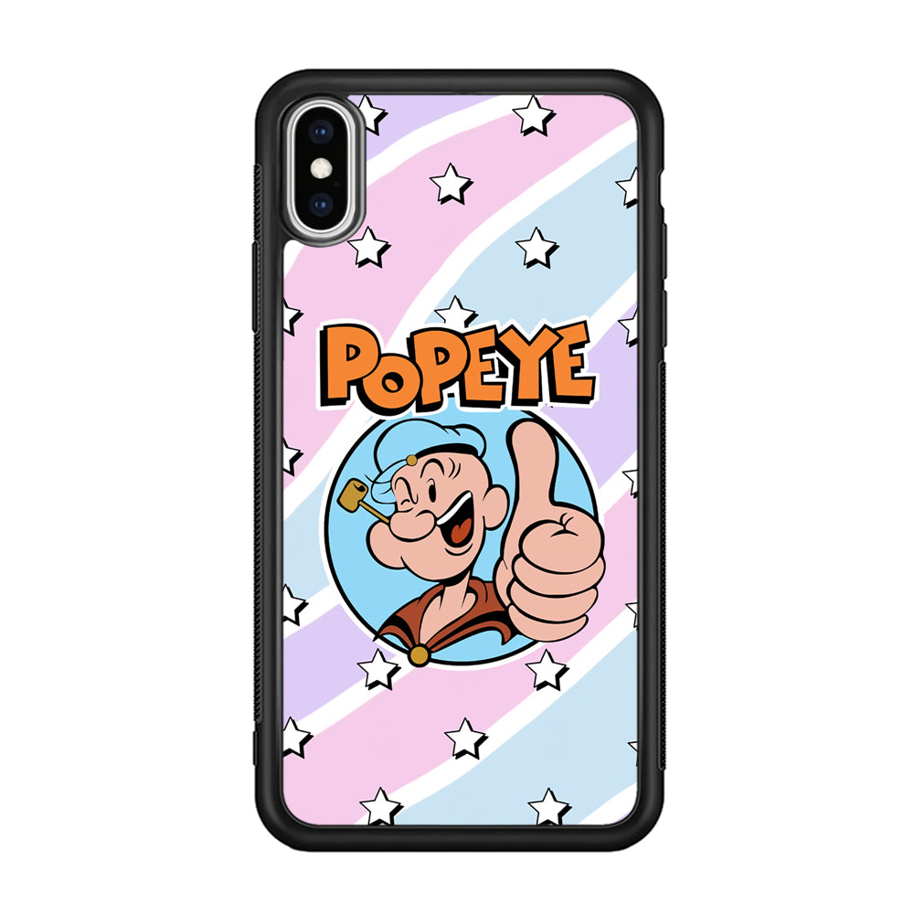 Popeye Layer Colour iPhone XS Case