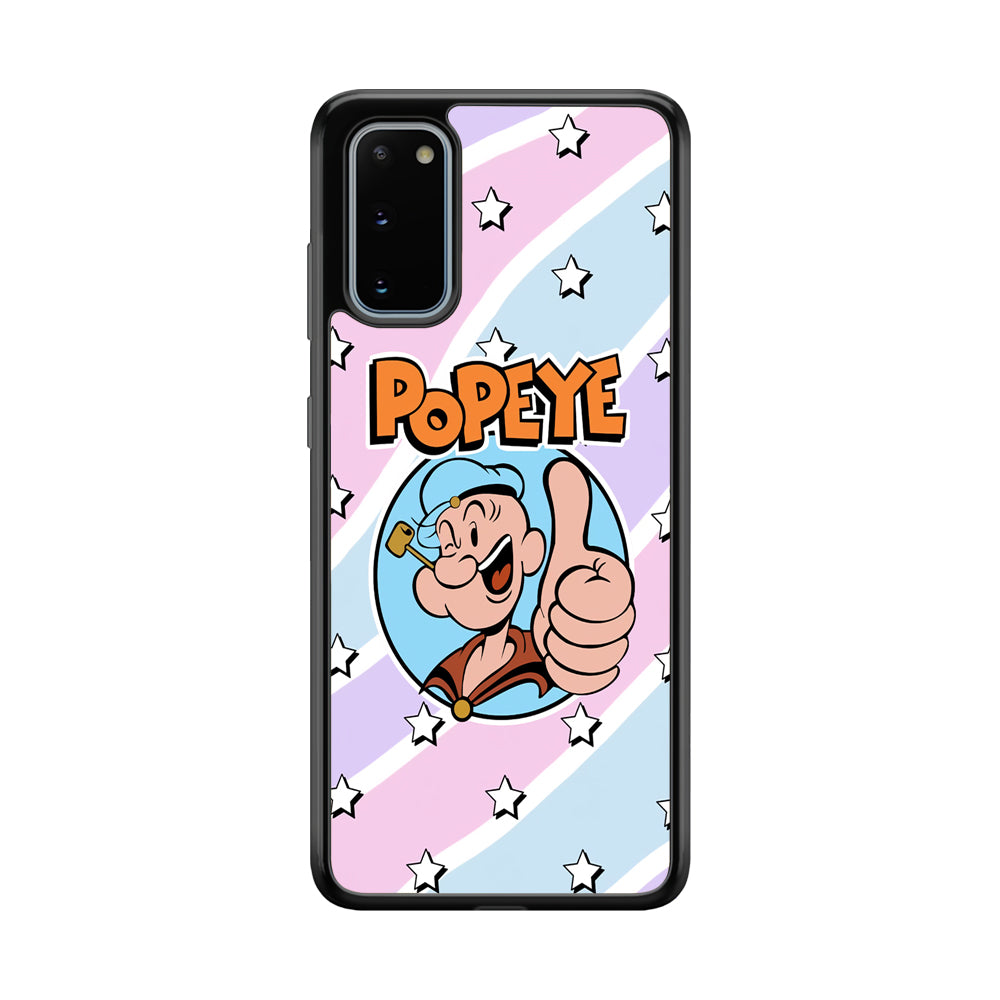 Popeye Layer Colour Samsung Galaxy S20 Case