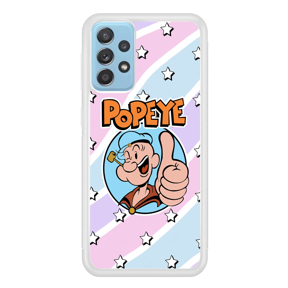 Popeye Layer Colour Samsung Galaxy A52 Case