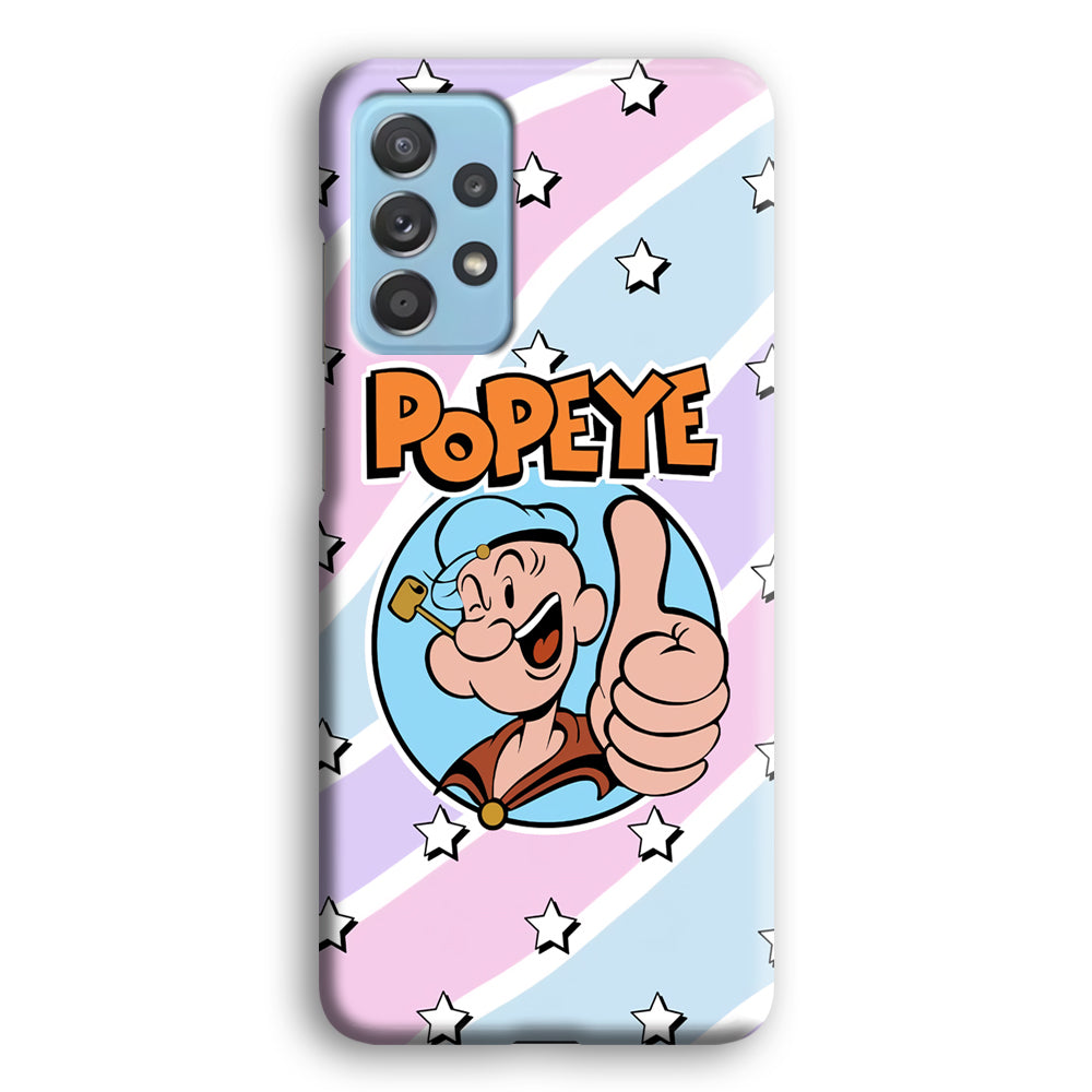 Popeye Layer Colour Samsung Galaxy A52 Case