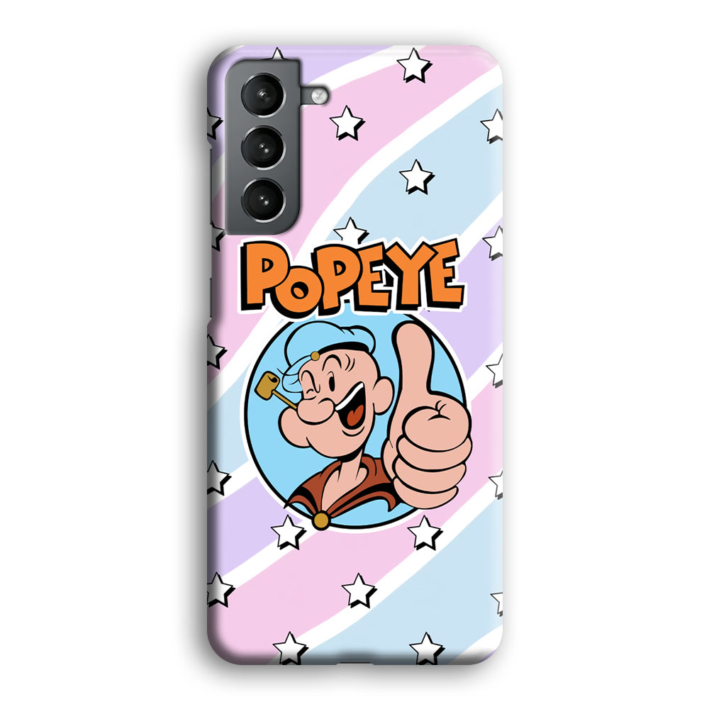 Popeye Layer Colour Samsung Galaxy S21 Plus Case