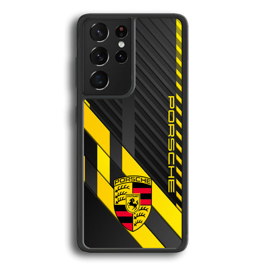 Porsche Fiber Bold Samsung Galaxy S21 Ultra Case - Ezzystore