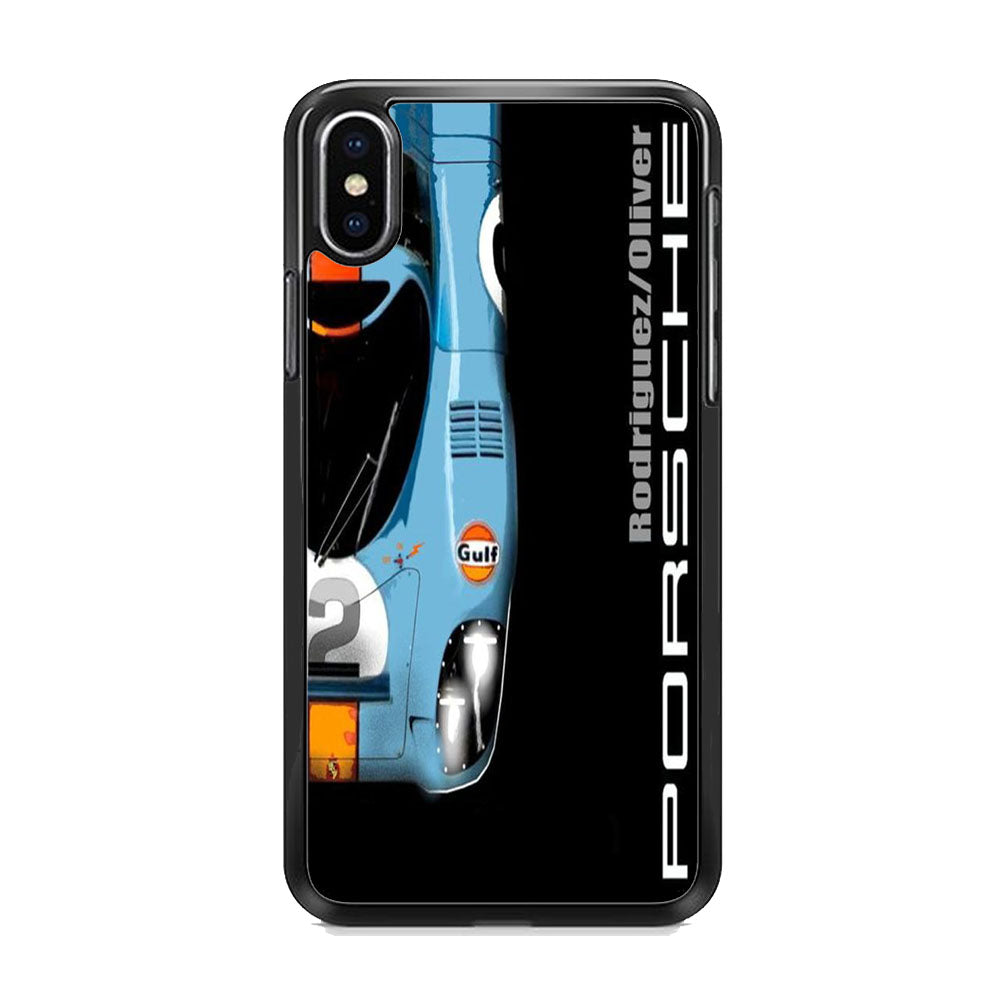 Porsche Oliver Car iPhone X Case - Ezzystore