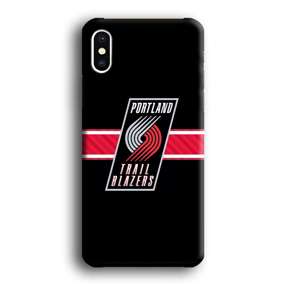 Portland Trailblazers NBA Team iPhone XS Case