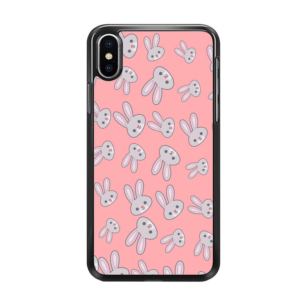 Rabbit Cute Smile iPhone Xs Case