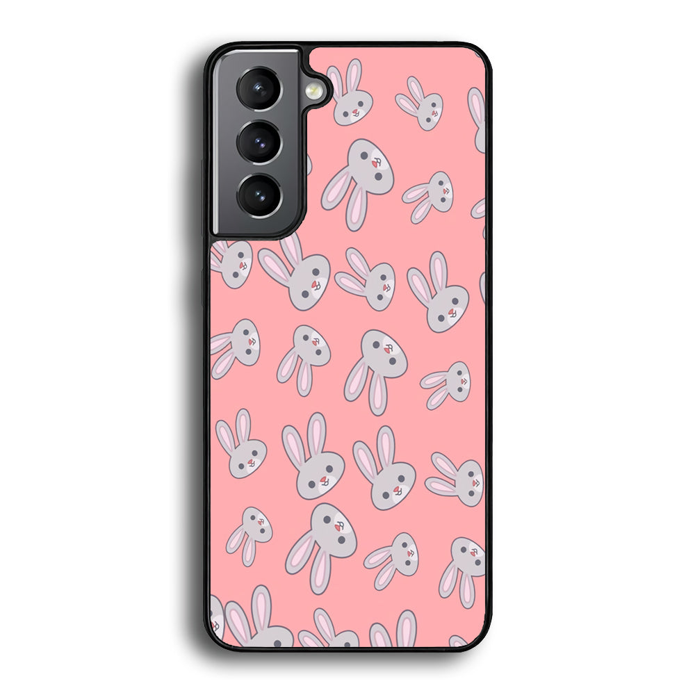 Rabbit Cute Smile Samsung Galaxy S21 Plus Case - Ezzystore