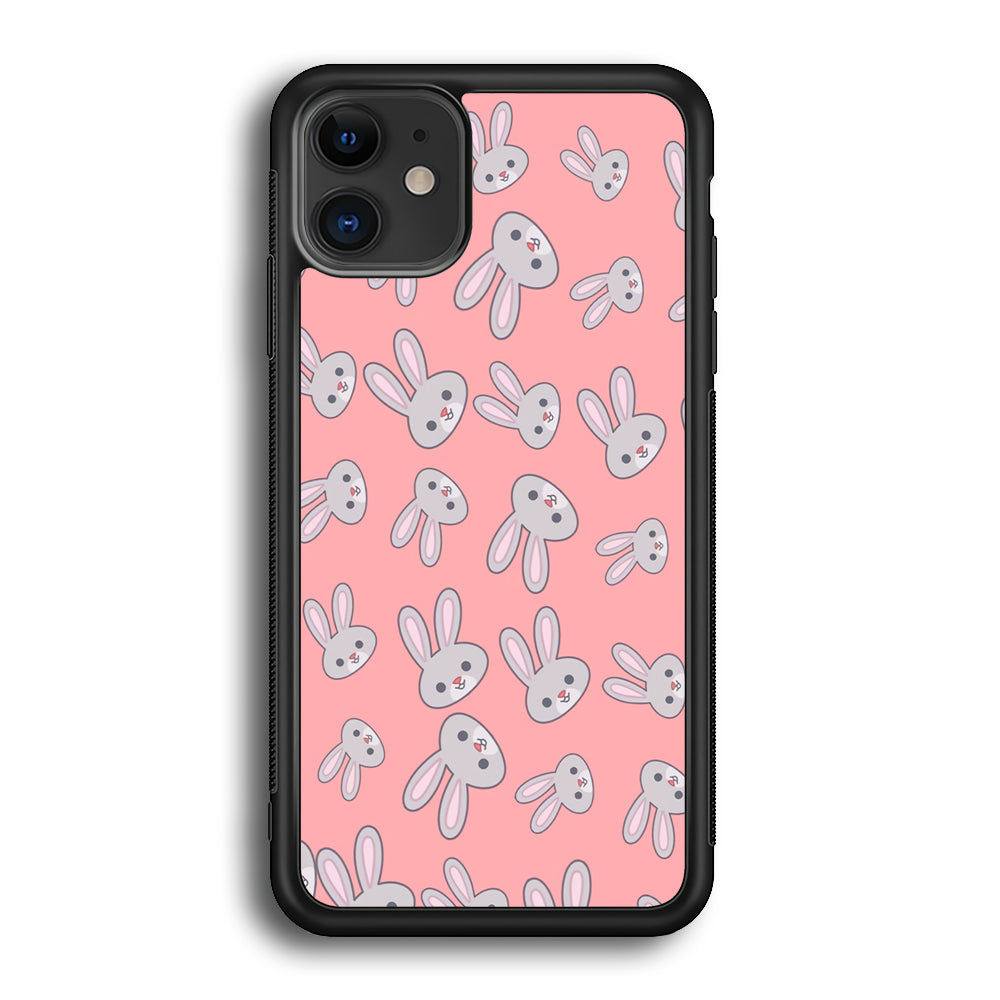 Rabbit Cute Smile iPhone 12 Case