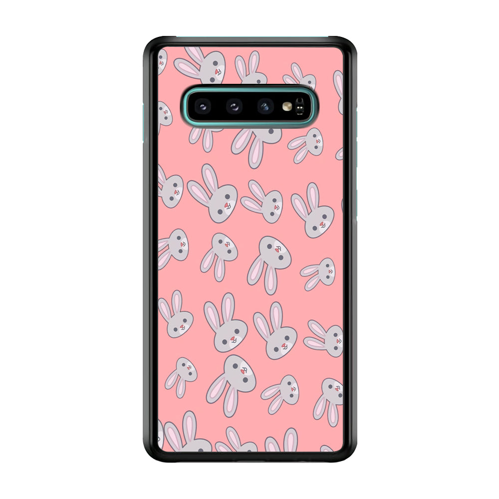 Rabbit Cute Smile Samsung Galaxy S10 Plus Case