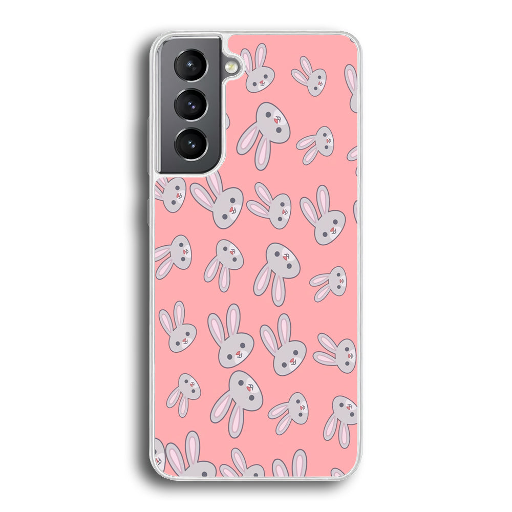 Rabbit Cute Smile Samsung Galaxy S21 Plus Case