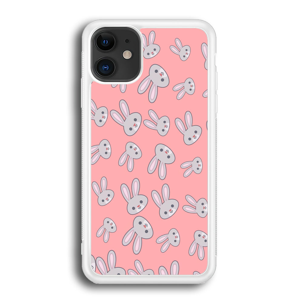 Rabbit Cute Smile iPhone 12 Case