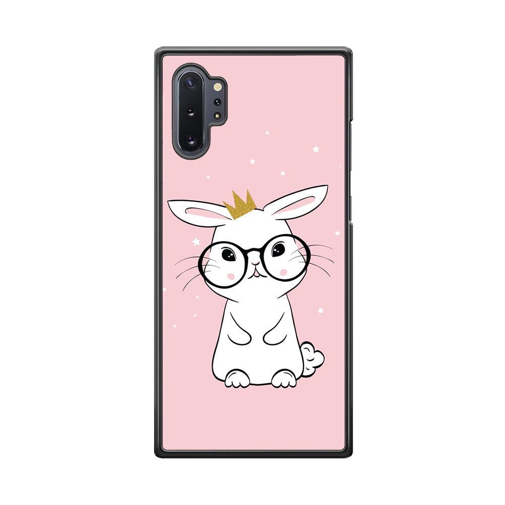 Rabbit Eyeglasses King Samsung Galaxy Note 10 Plus Case