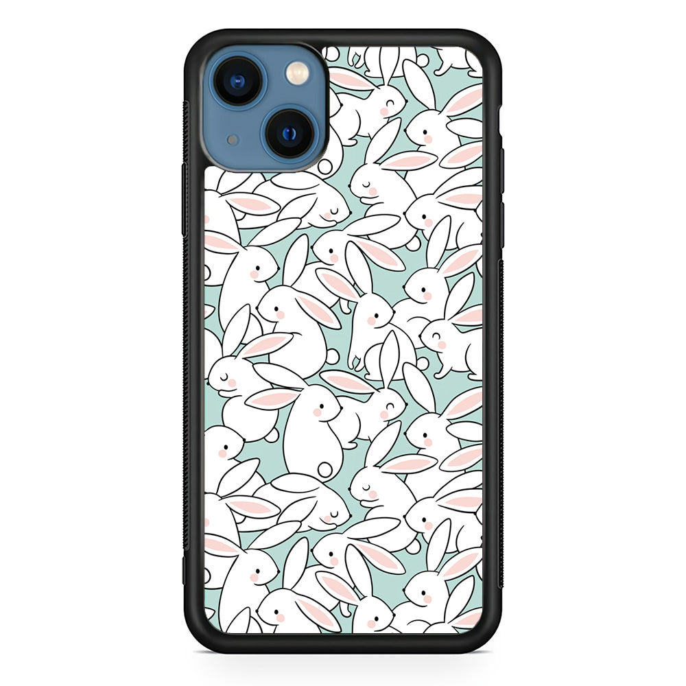 Rabbit Populace iPhone 13 Case