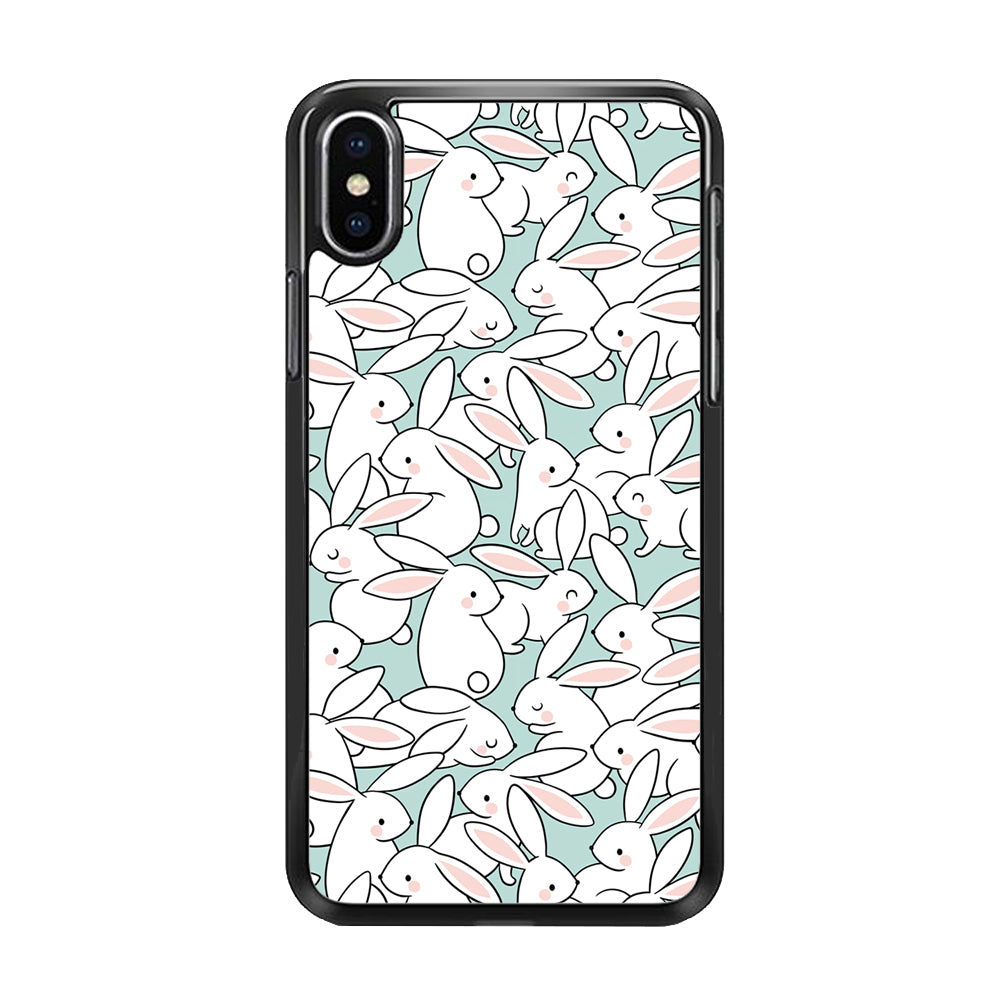 Rabbit Populace iPhone Xs Case