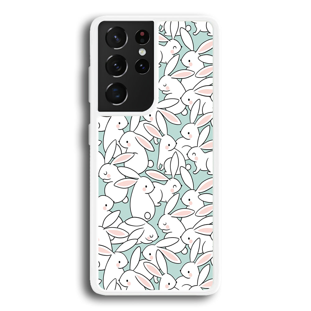 Rabbit Populace Samsung Galaxy S21 Ultra Case