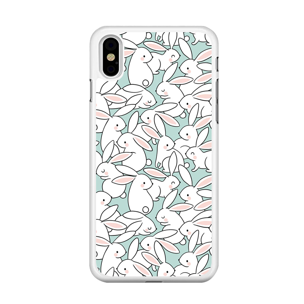 Rabbit Populace iPhone Xs Case