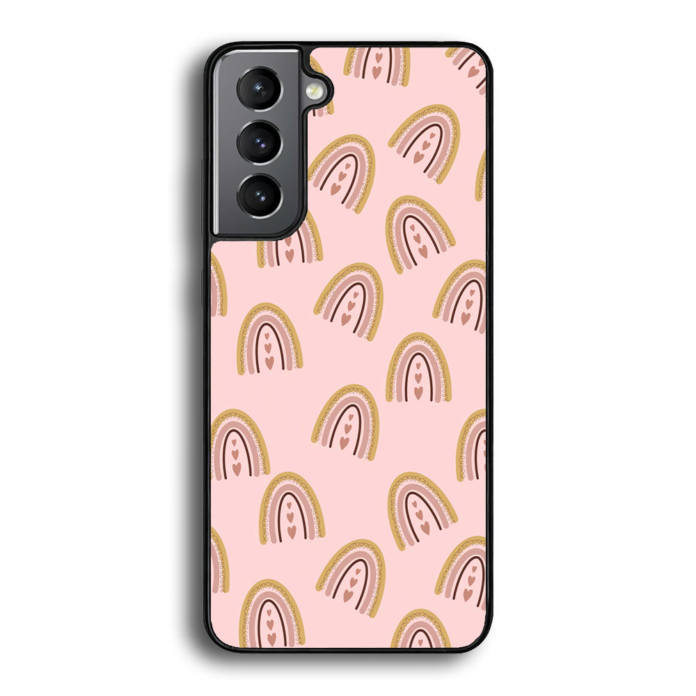 Rainbow Aesthetic Love Samsung Galaxy S21 Plus Case