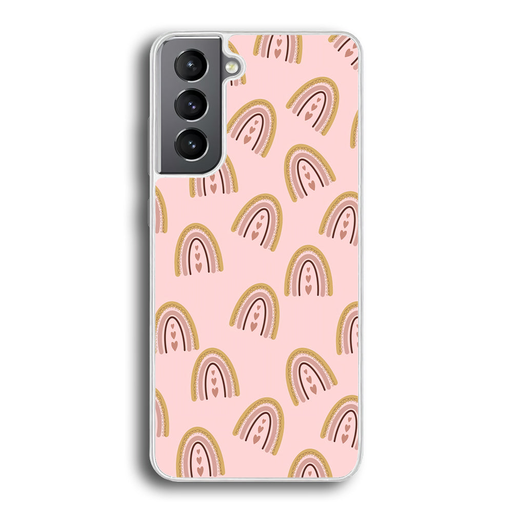 Rainbow Aesthetic Love Samsung Galaxy S21 Plus Case