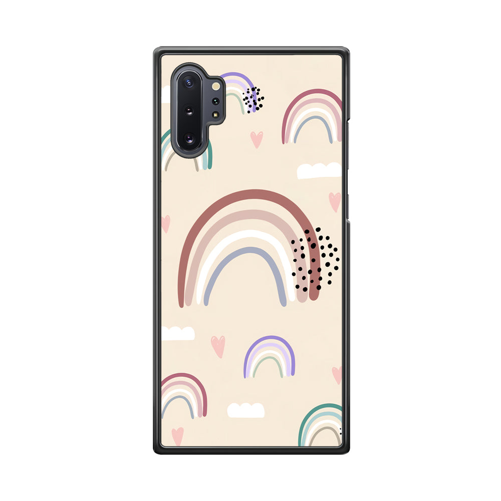 Rainbow Aesthetic Soft Colour Samsung Galaxy Note 10 Plus Case