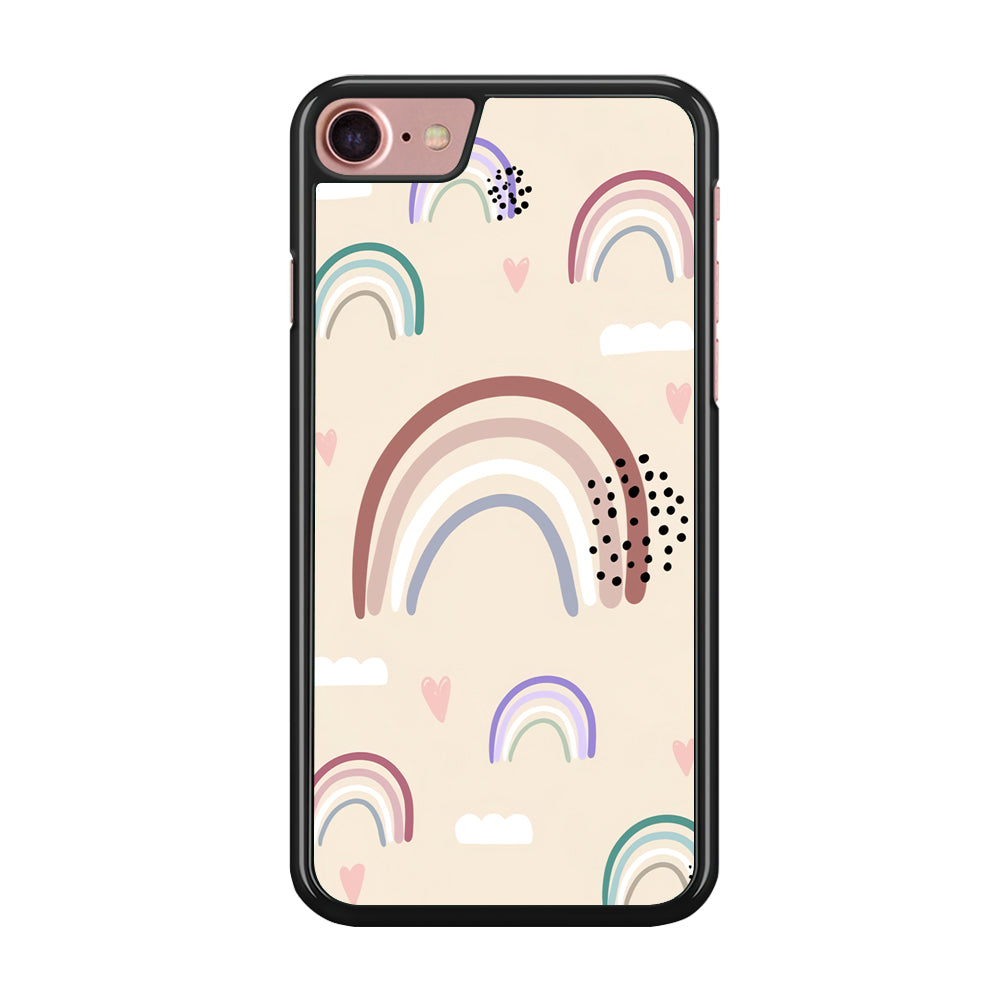 Rainbow Aesthetic Soft Colour iPhone 7 Case