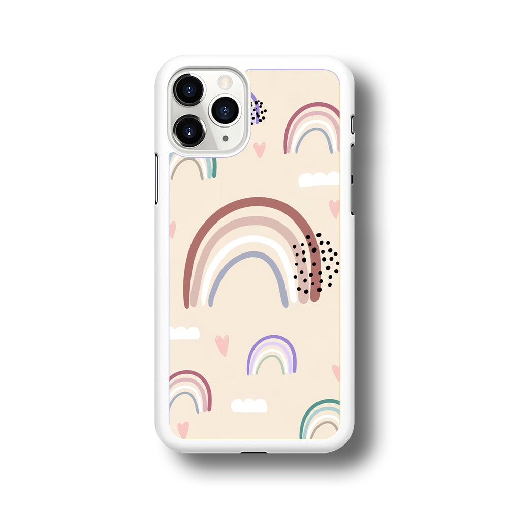 Rainbow Aesthetic Soft Colour iPhone 11 Pro Case