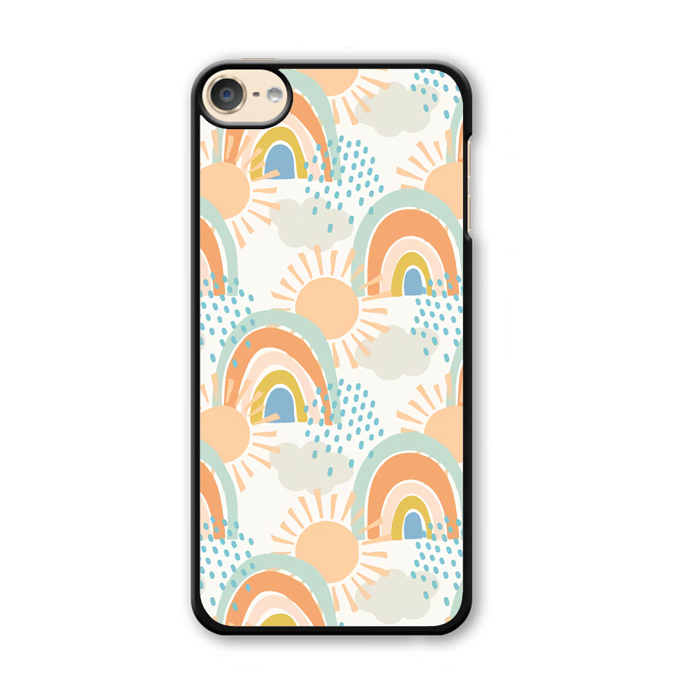 Rainbow Aesthetic Sun iPod Touch 6 Case - Ezzystore