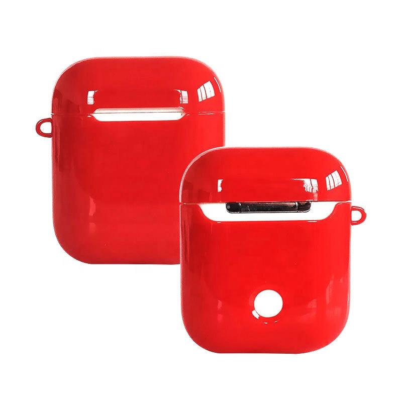 Colour Simple Plastic Protective Case Cover For Apple Airpods