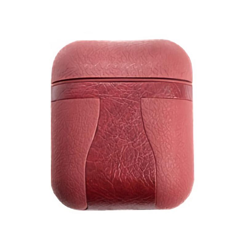 Royal Colour Skin PU Leather Protective Case Cover For Apple Airpods