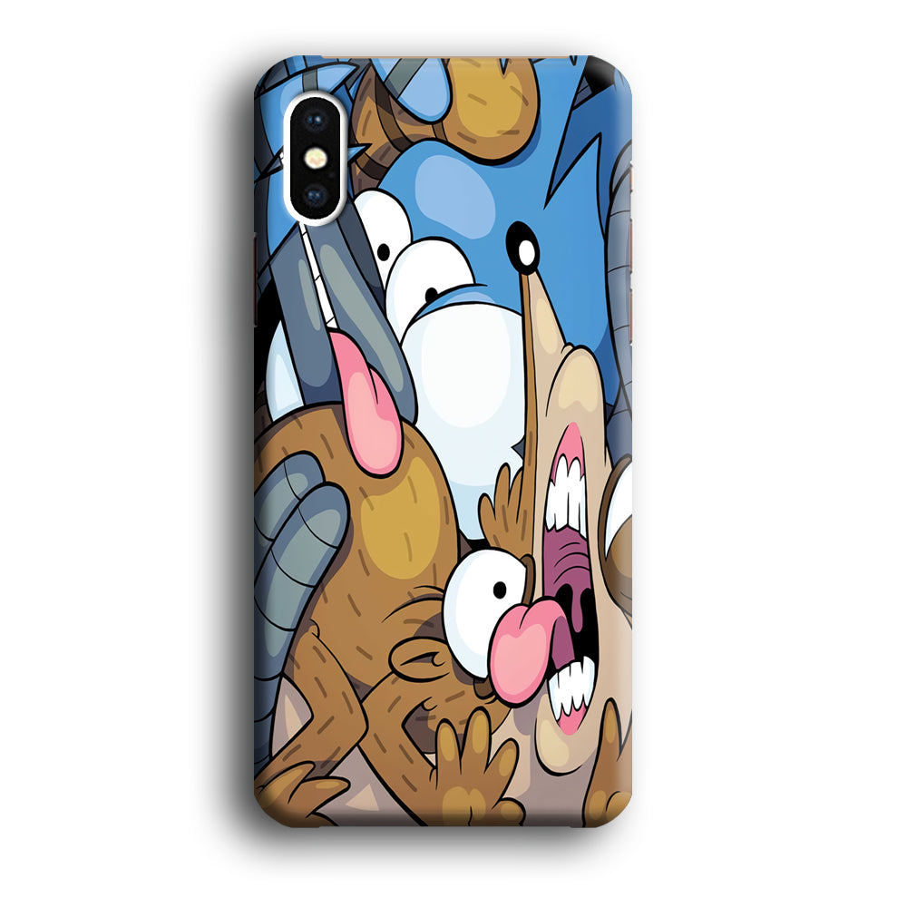 Regular Snow Poster iPhone XS Case