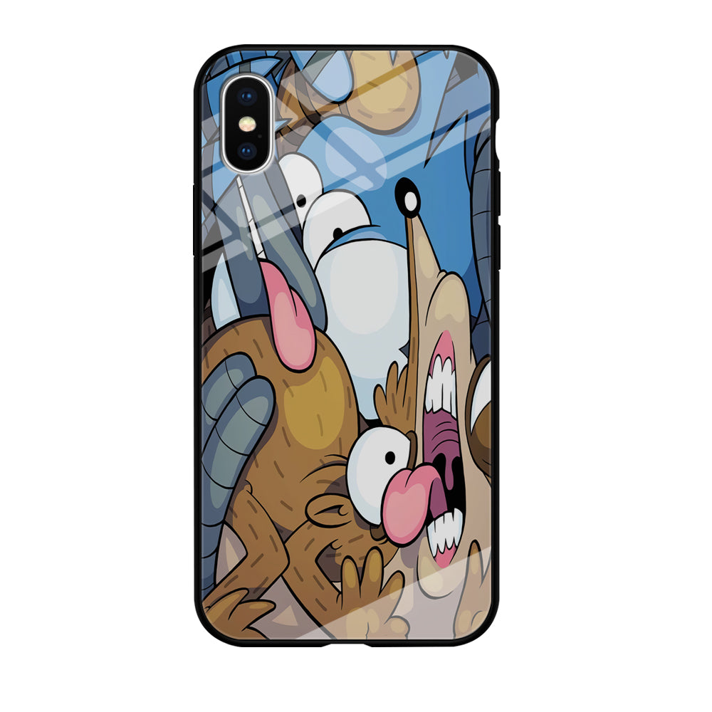 Regular Snow Poster iPhone XS Case
