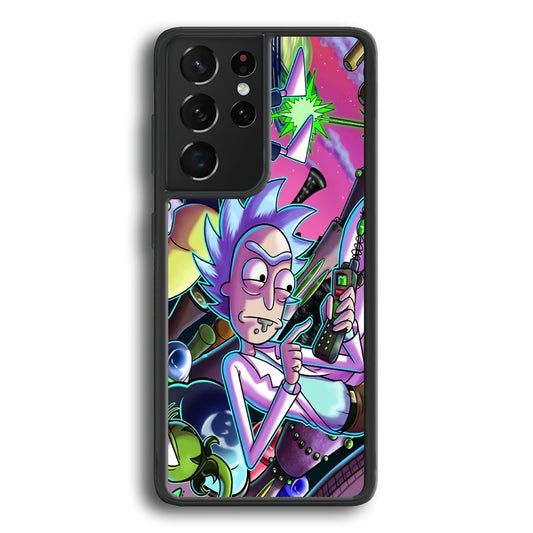 Rick Emergency Call Samsung Galaxy S21 Ultra Case - Ezzystore