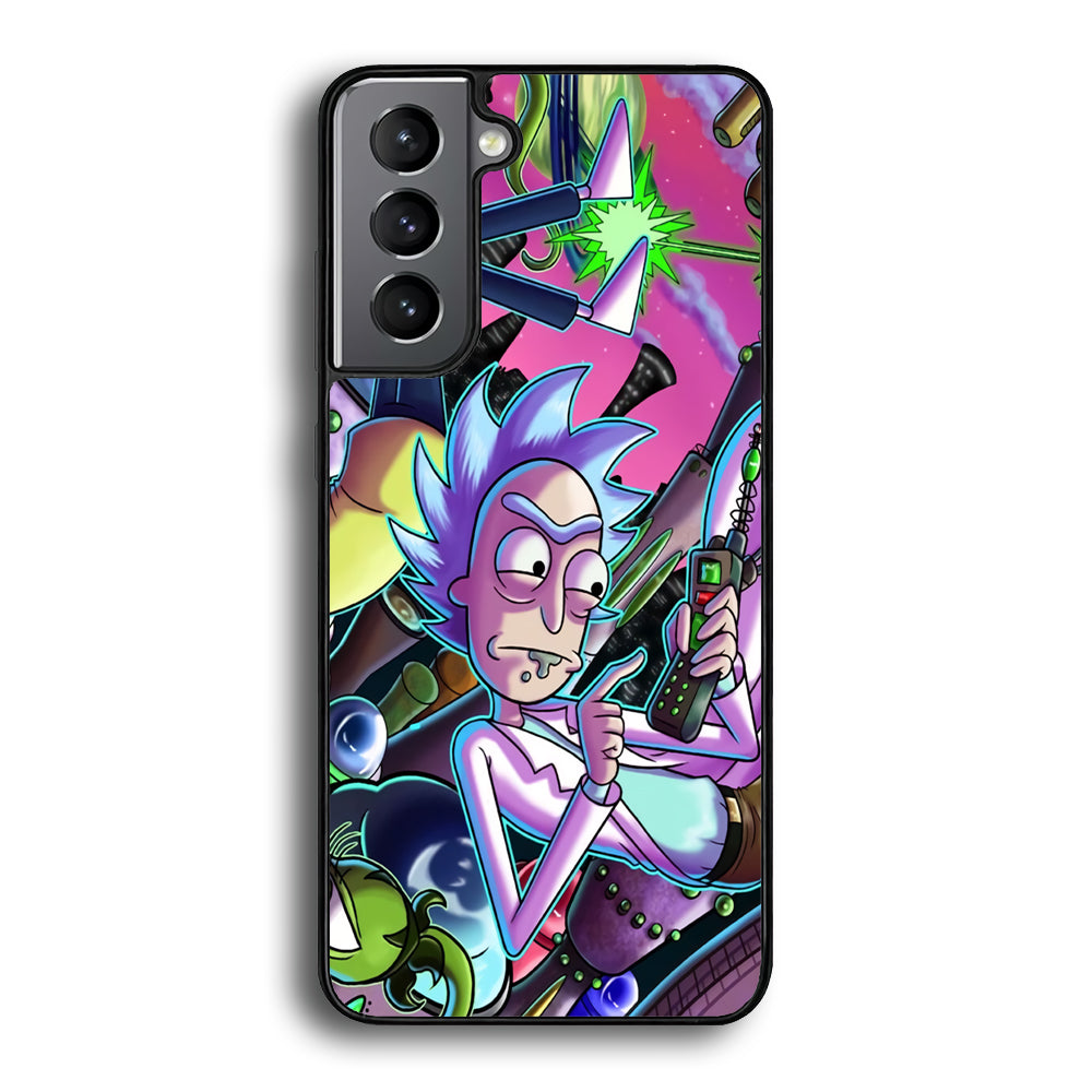 Rick Emergency Call Samsung Galaxy S21 Plus Case