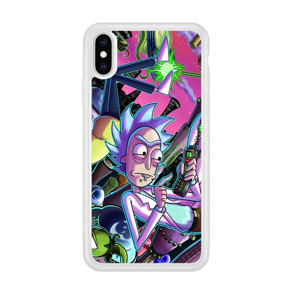 Rick Emergency Call iPhone XS Case