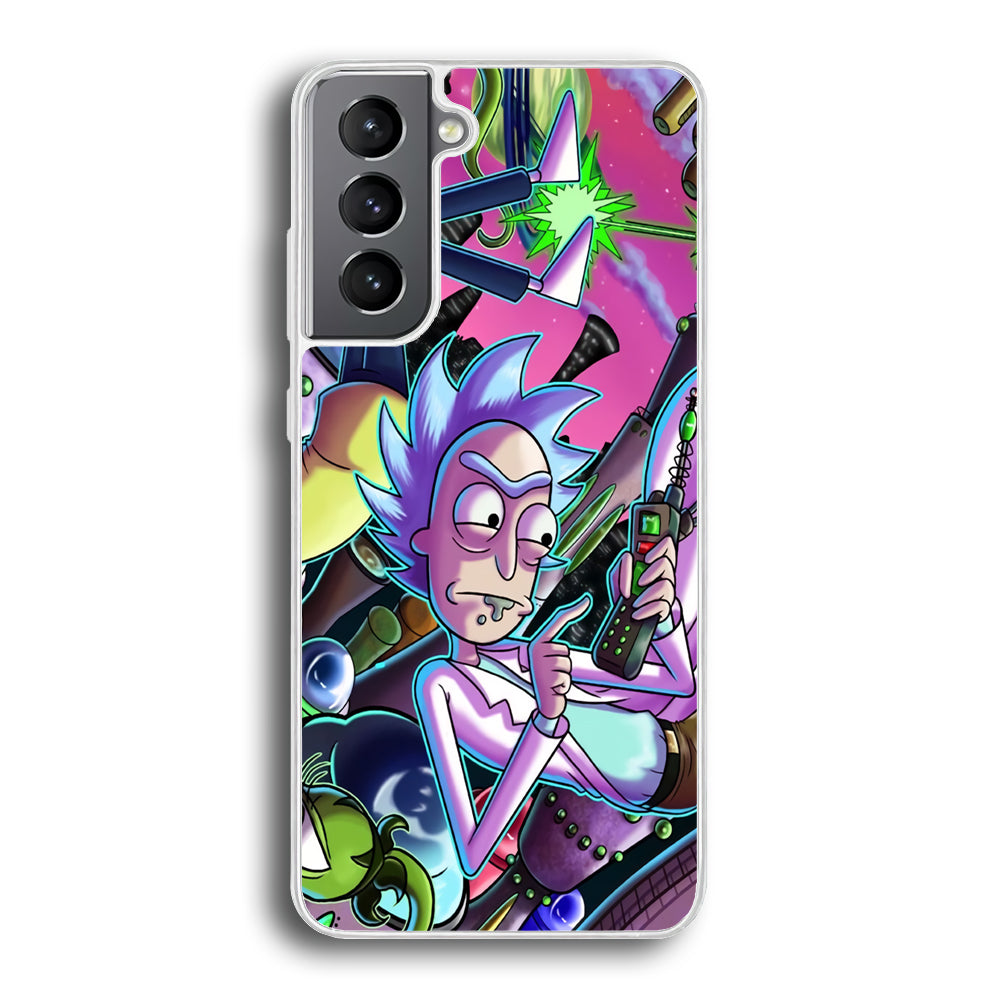 Rick Emergency Call Samsung Galaxy S21 Plus Case