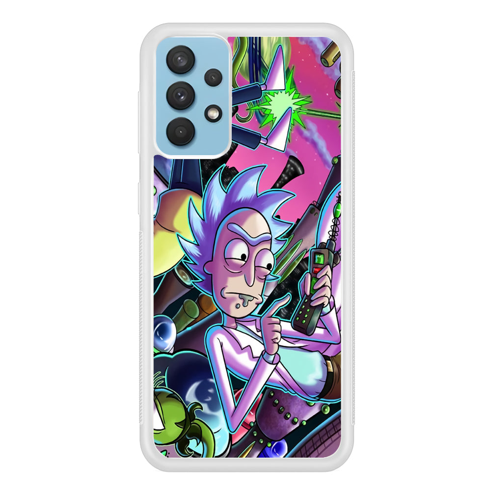 Rick Emergency Call Samsung Galaxy A32 Case