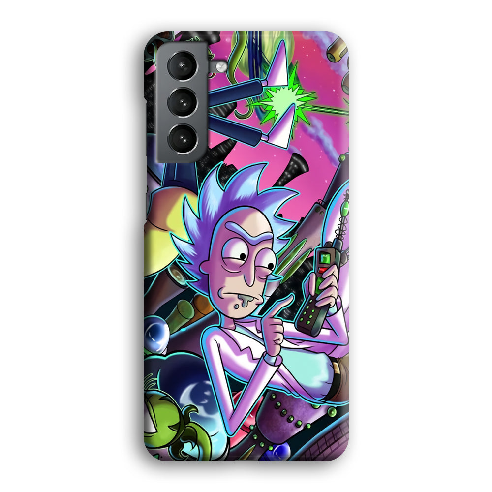 Rick Emergency Call Samsung Galaxy S21 Plus Case