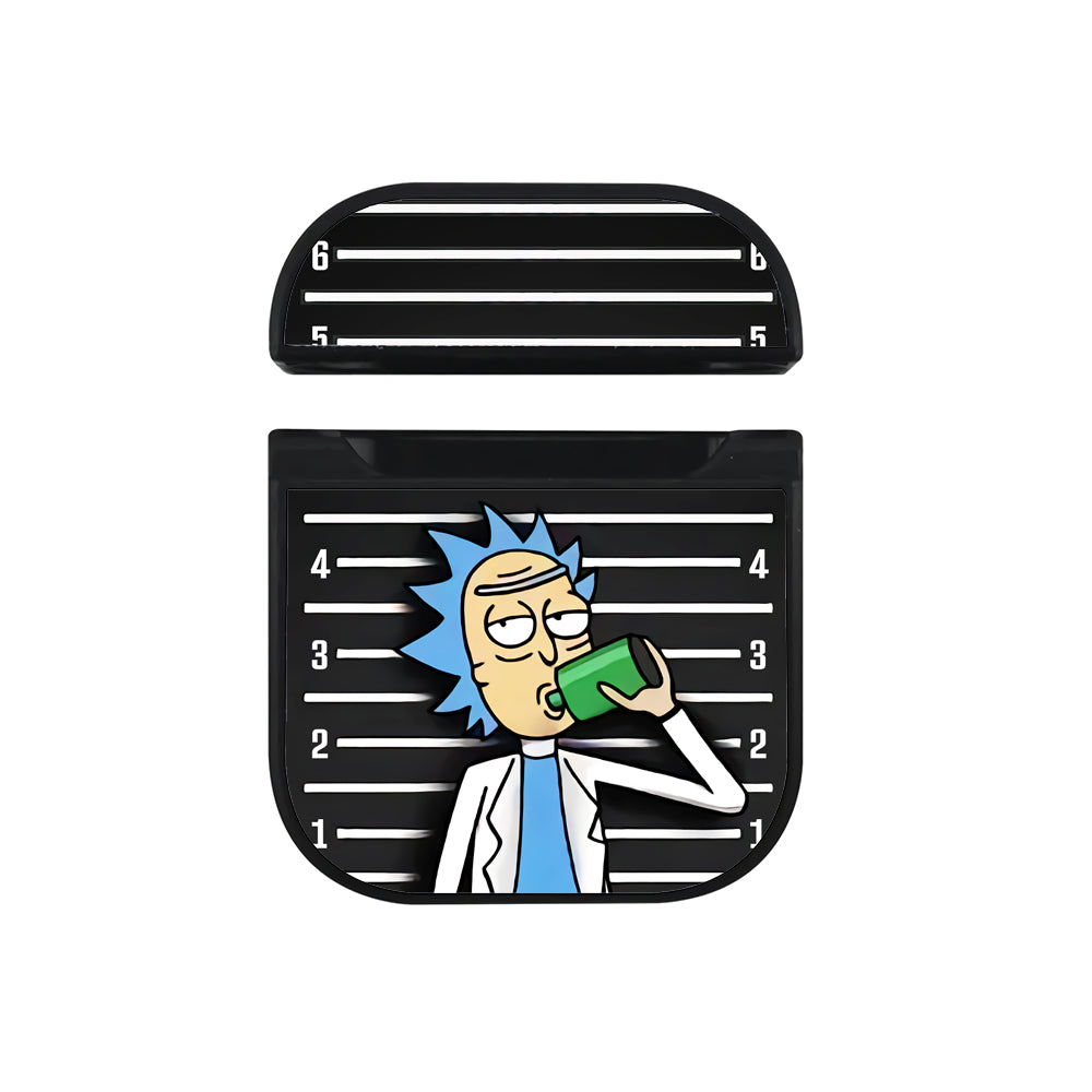 Rick Sanchez Height Meter Hard Plastic Case Cover For Apple Airpods