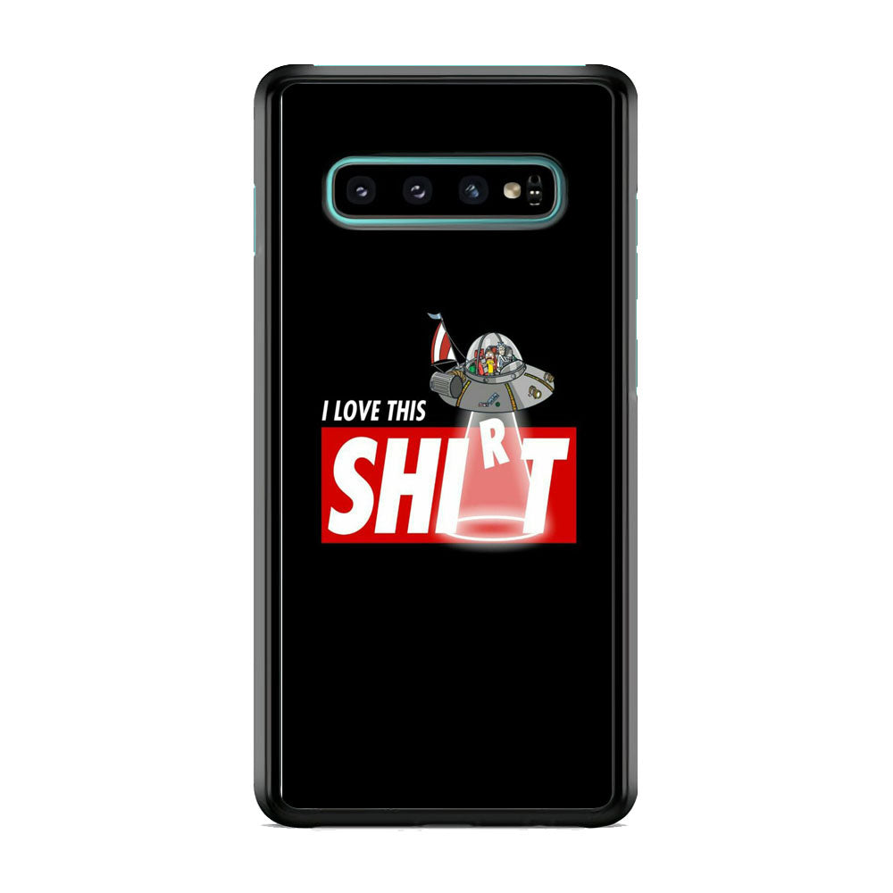 Rick And Morty Drive Ufo Samsung Galaxy S10 Case