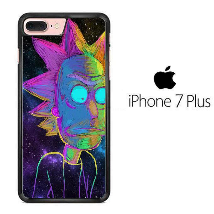 Rick and Morty Chalk Rainbow iPhone 7 Plus Case - ezzyst