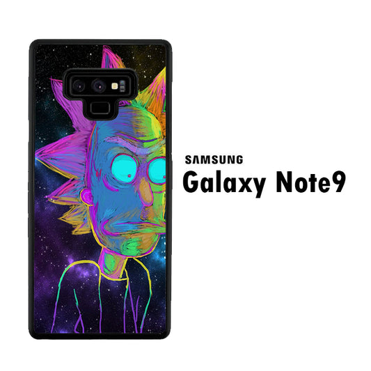 Rick and Morty Chalk Rainbow Samsung Galaxy Note 9 Case