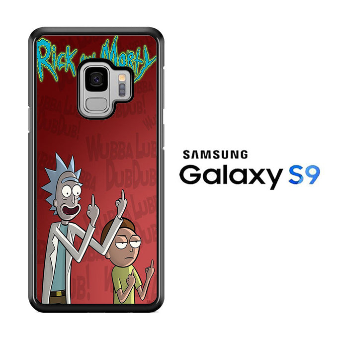 Rick and Morty Dub Samsung Galaxy S9 Case