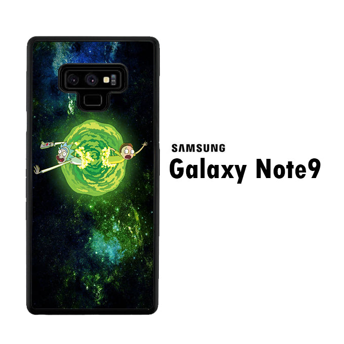 Rick and Morty Green Slime Samsung Galaxy Note 9 Case