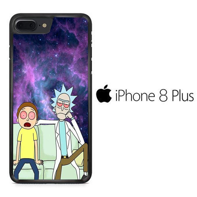 Rick and Morty Stars iPhone 8 Plus Case - ezzyst