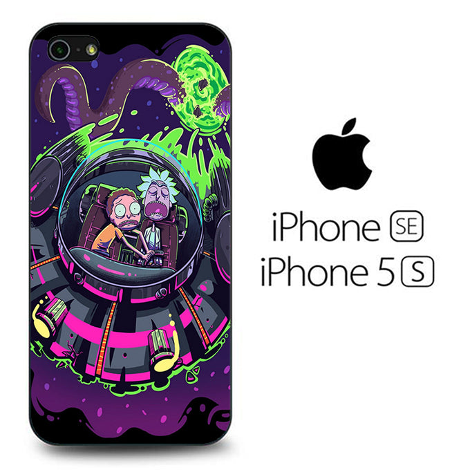 Rick and Morty Ufo iPhone 5 | 5s Case - Ezzystore