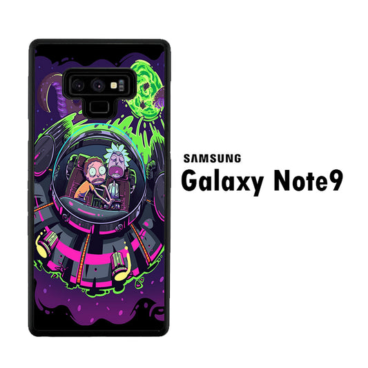 Rick and Morty Ufo Samsung Galaxy Note 9 Case